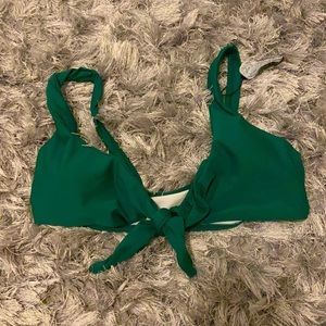 zaful green bikini top